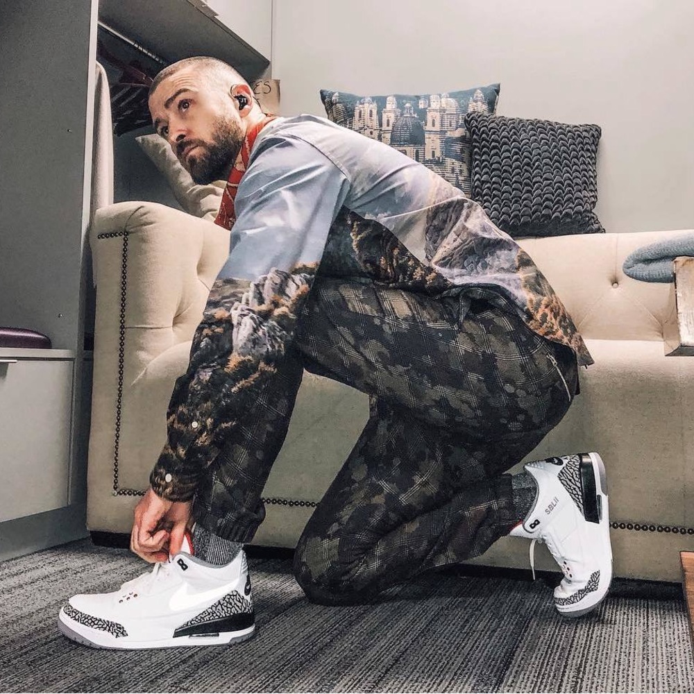 Nike Air Jordan 3 Retro JTH NRG 'White Cement' (2018)